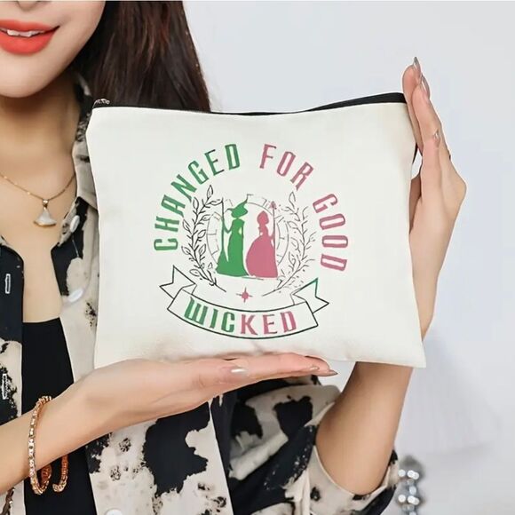 Wicked Changed for Good Toiletry Makeup Canvas Bag - Picture 1 of 5